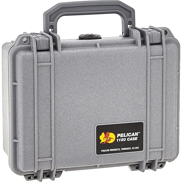 Amazon.com: Pelican 1150 Case with Foam (Silver) : Sports & Outdoors